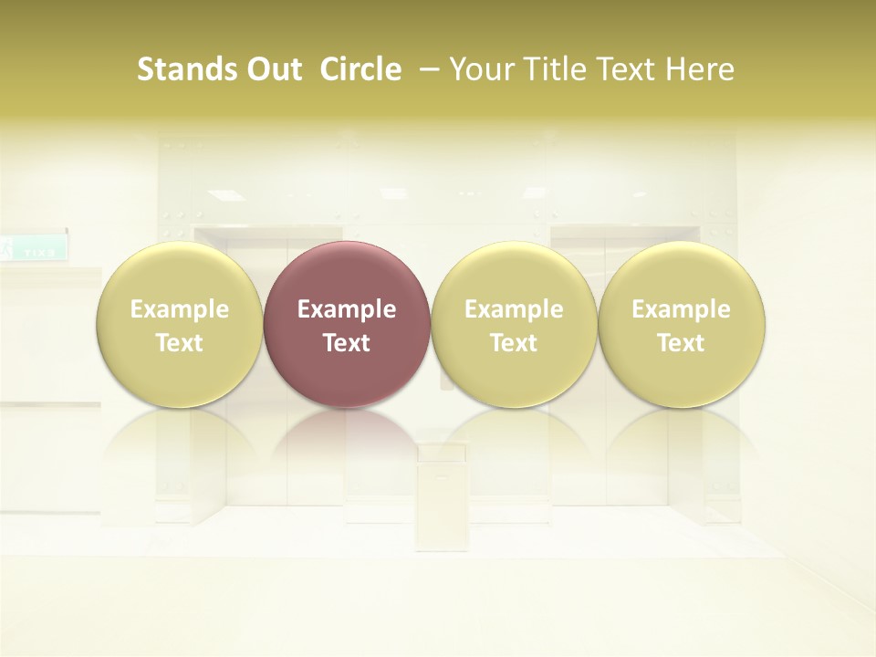 Walkway Department Indoor PowerPoint Template