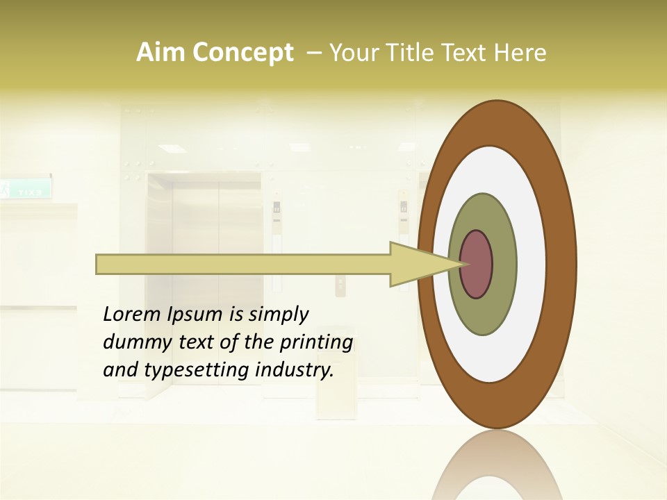 Walkway Department Indoor PowerPoint Template