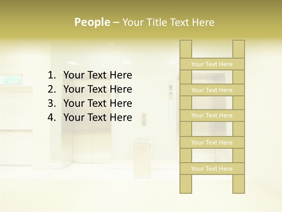 Walkway Department Indoor PowerPoint Template