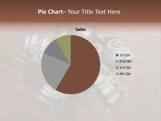 Fuel Hole Polychrystalline PowerPoint Template