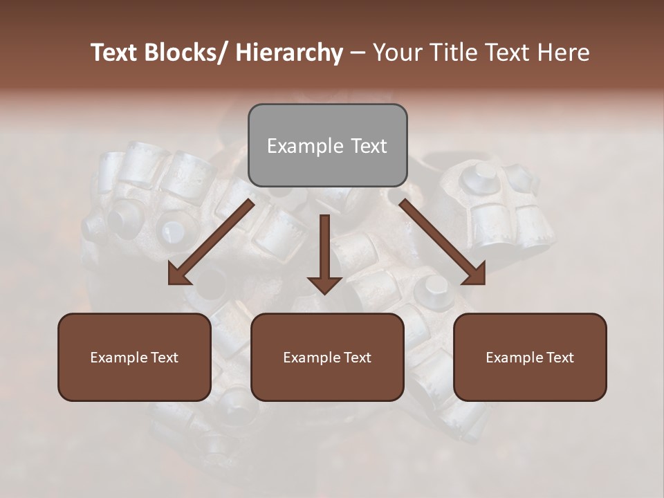 Fuel Hole Polychrystalline PowerPoint Template