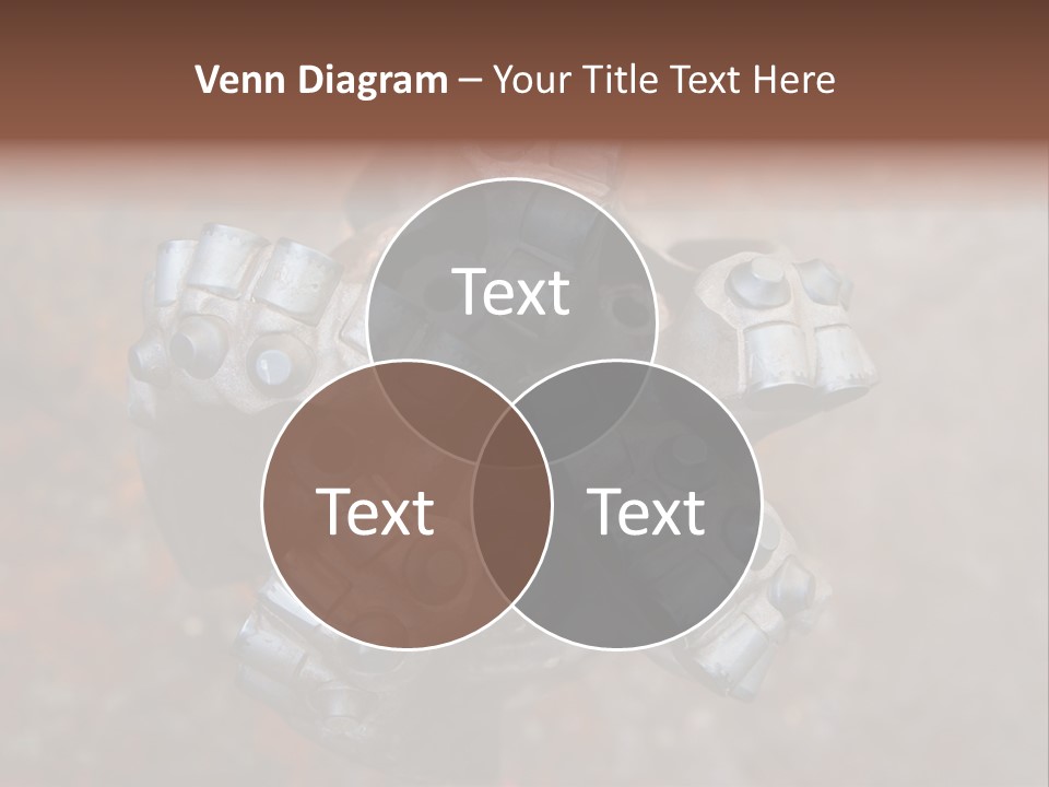 Fuel Hole Polychrystalline PowerPoint Template