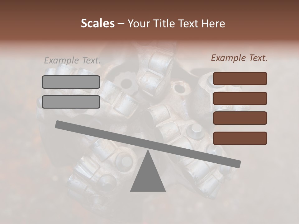 Fuel Hole Polychrystalline PowerPoint Template