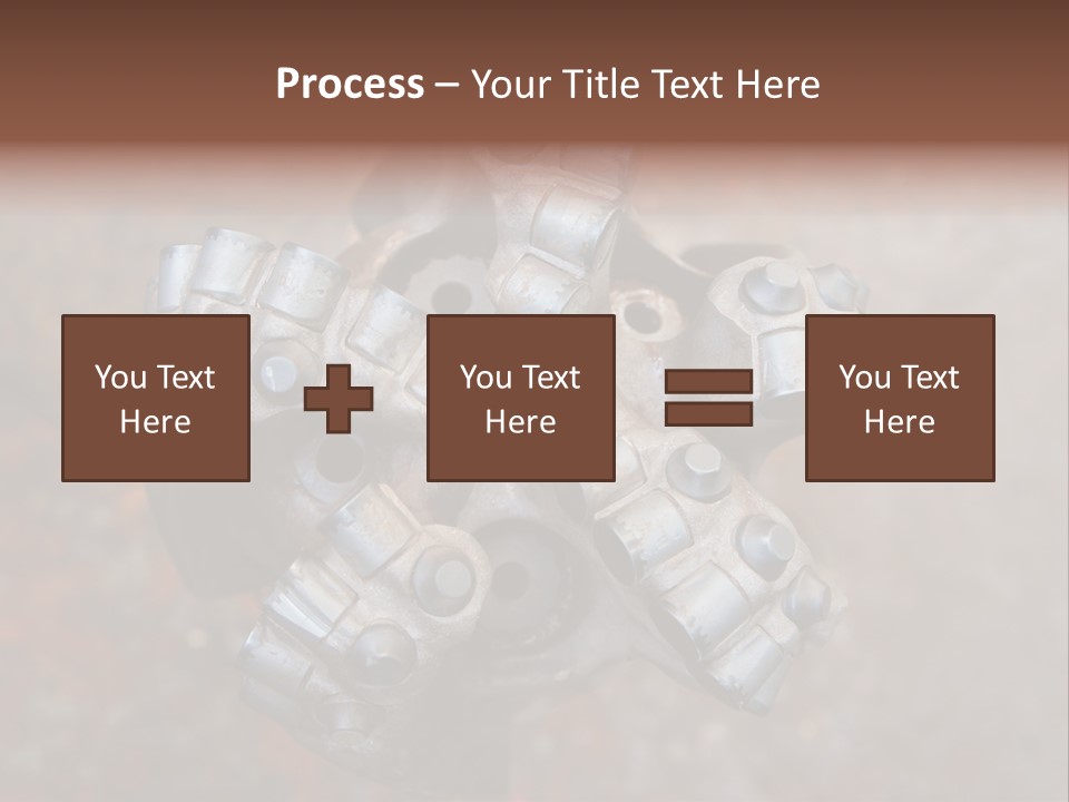 Fuel Hole Polychrystalline PowerPoint Template