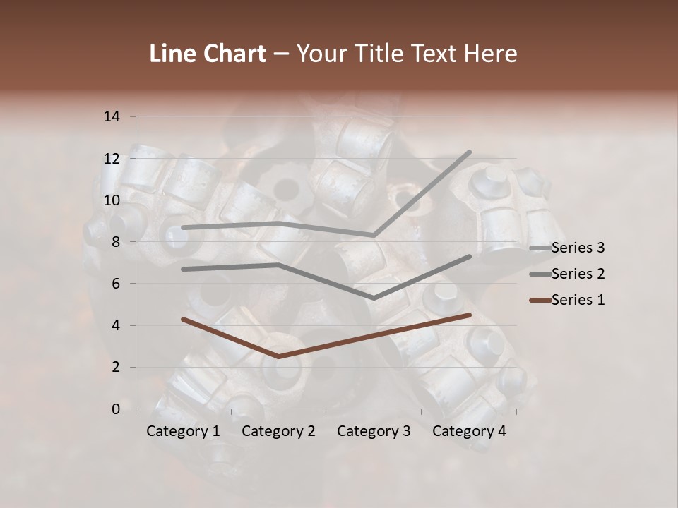 Fuel Hole Polychrystalline PowerPoint Template