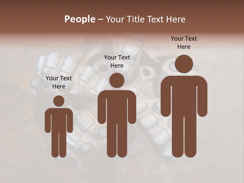 Fuel Hole Polychrystalline PowerPoint Template