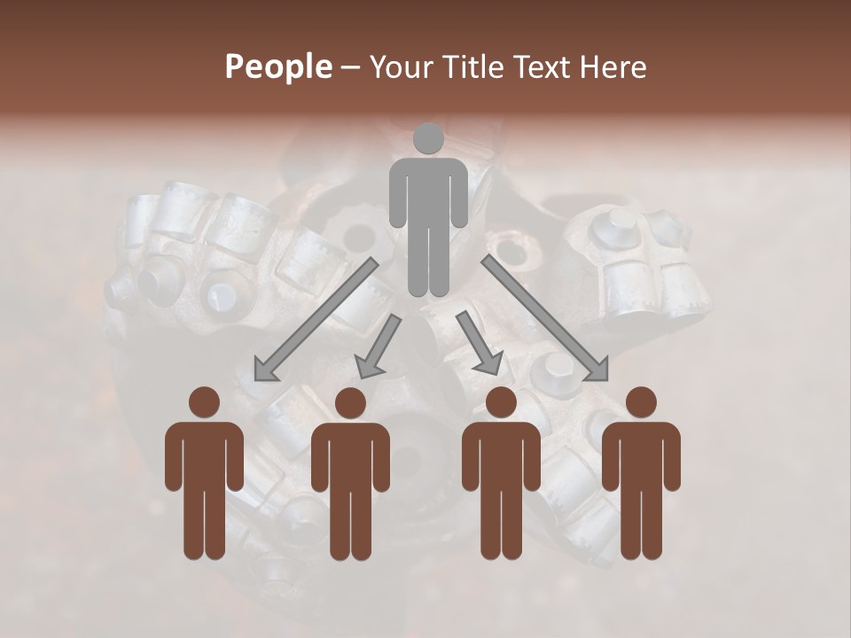 Fuel Hole Polychrystalline PowerPoint Template