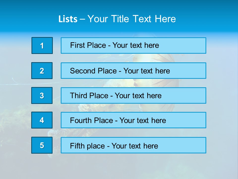Chrysaora Hysoscella Toxic Poisonous PowerPoint Template
