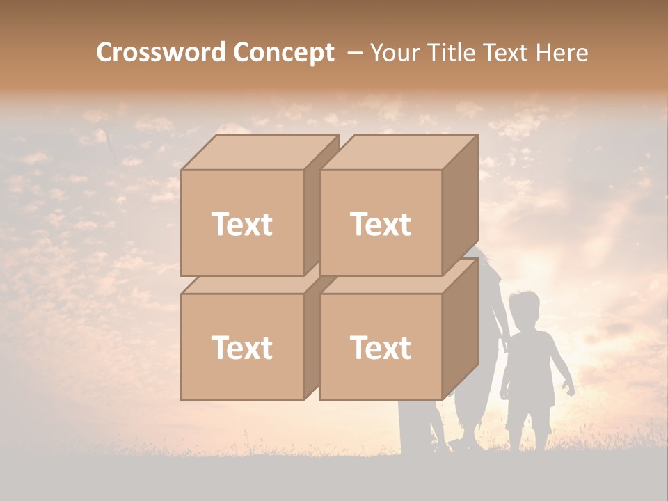 Play Three Horizontal PowerPoint Template
