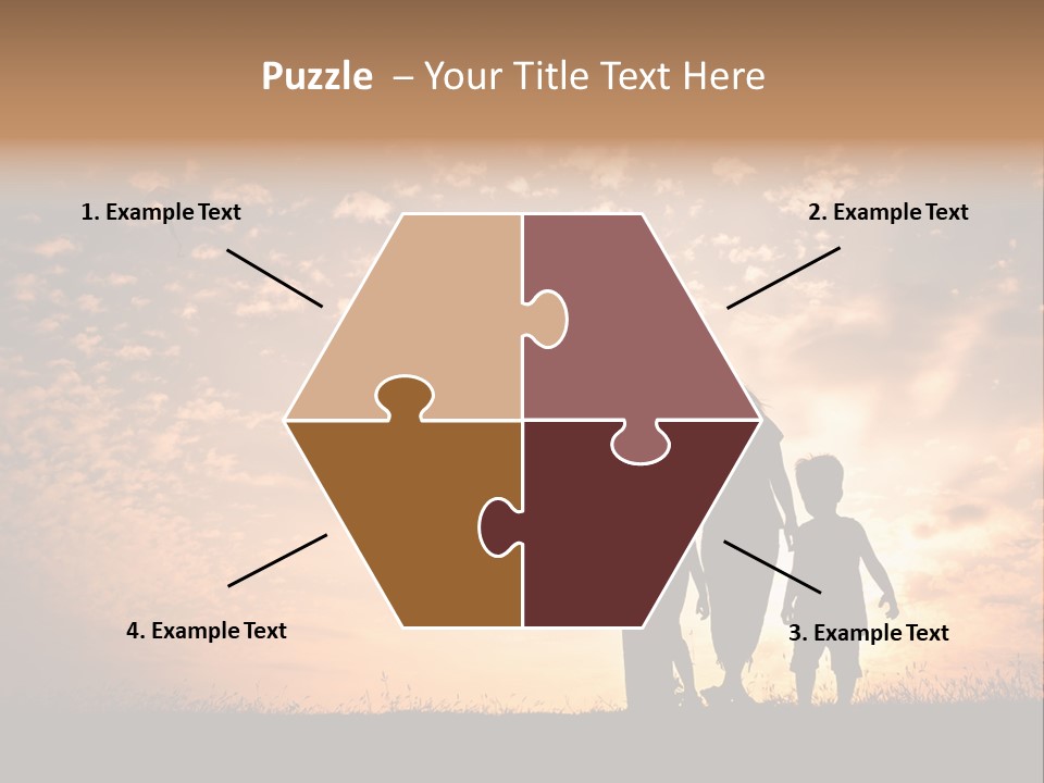 Play Three Horizontal PowerPoint Template