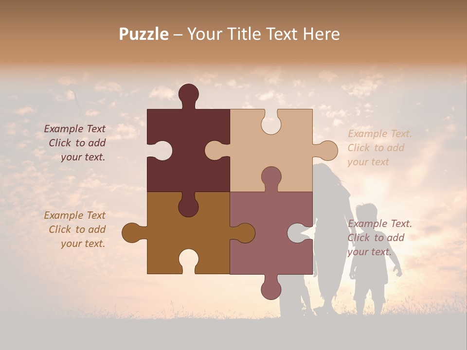 Play Three Horizontal PowerPoint Template
