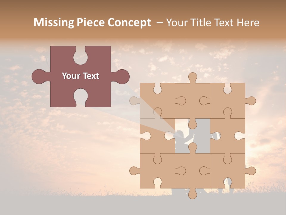 Play Three Horizontal PowerPoint Template
