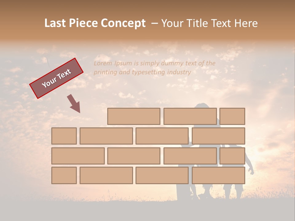 Play Three Horizontal PowerPoint Template