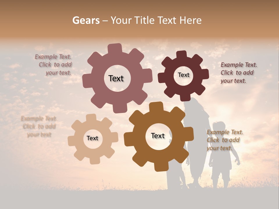 Play Three Horizontal PowerPoint Template