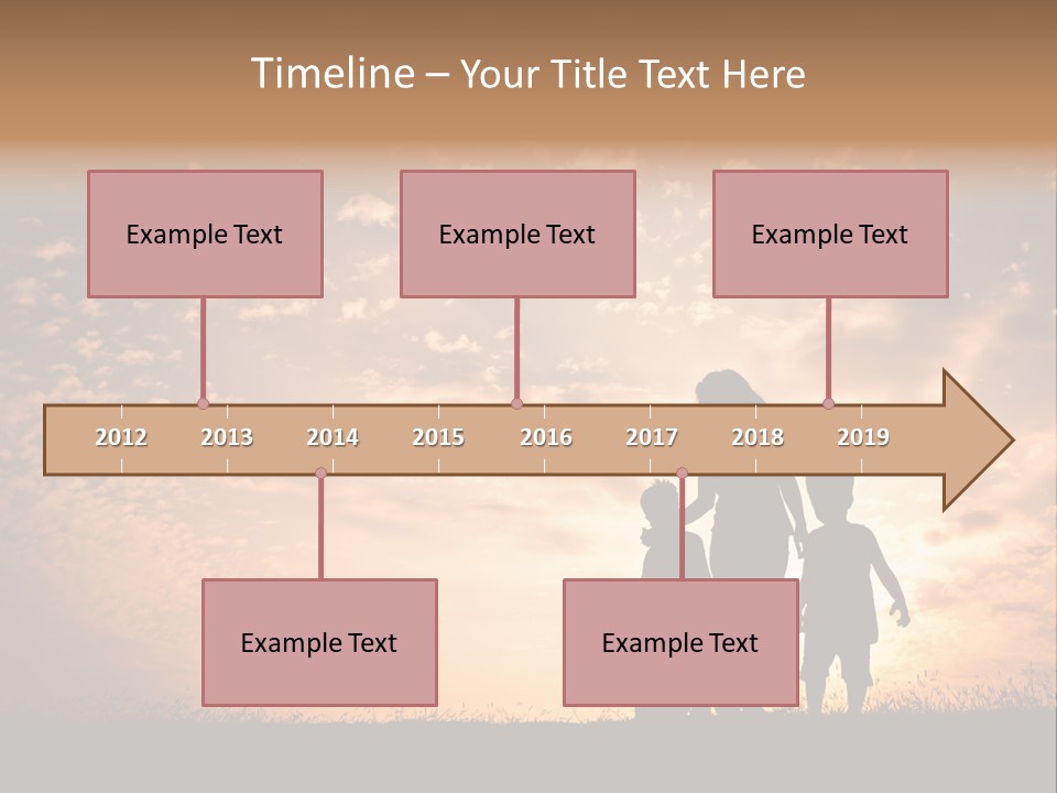Play Three Horizontal PowerPoint Template