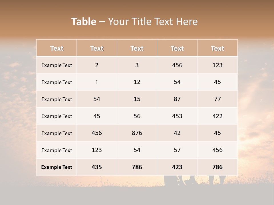 Play Three Horizontal PowerPoint Template