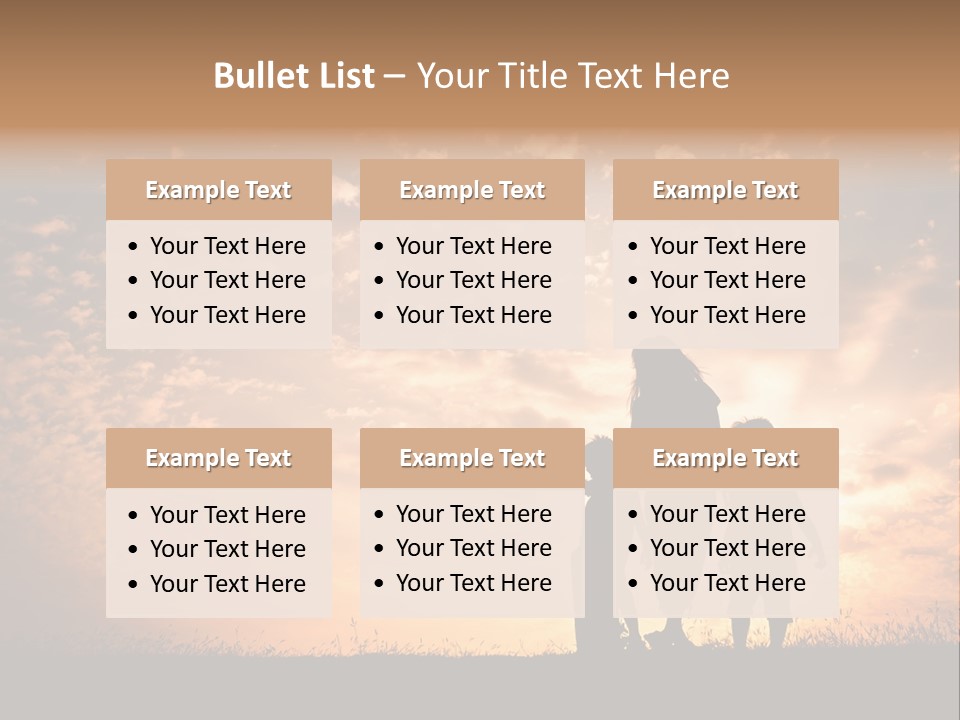 Play Three Horizontal PowerPoint Template