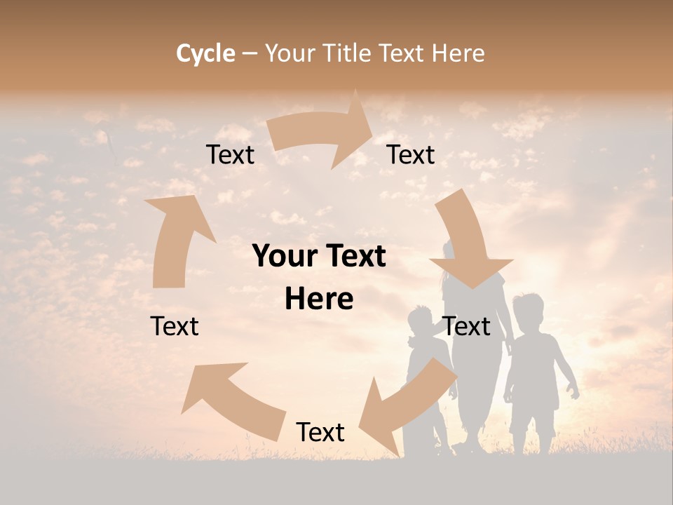 Play Three Horizontal PowerPoint Template