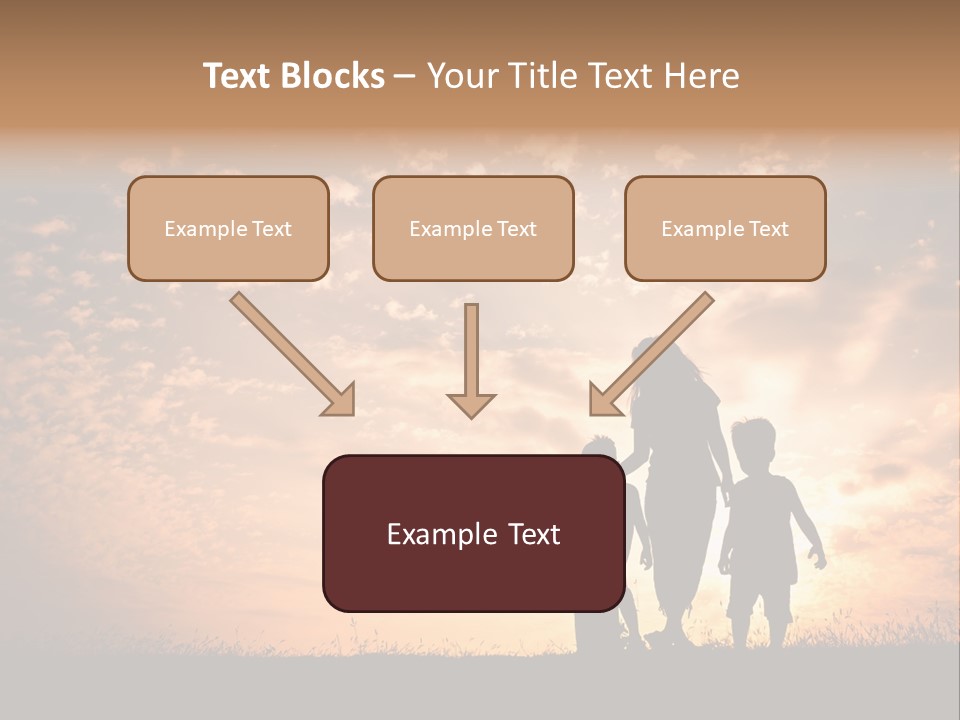 Play Three Horizontal PowerPoint Template