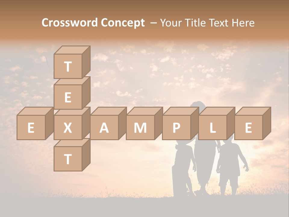 Play Three Horizontal PowerPoint Template