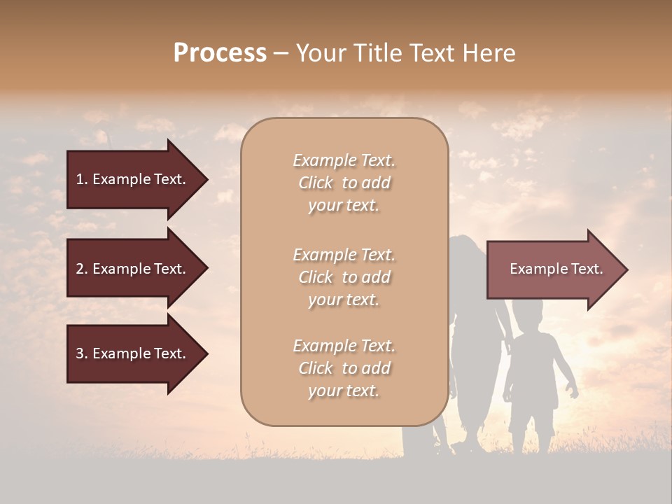 Play Three Horizontal PowerPoint Template