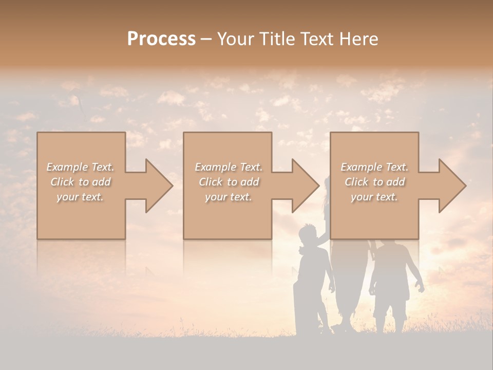Play Three Horizontal PowerPoint Template
