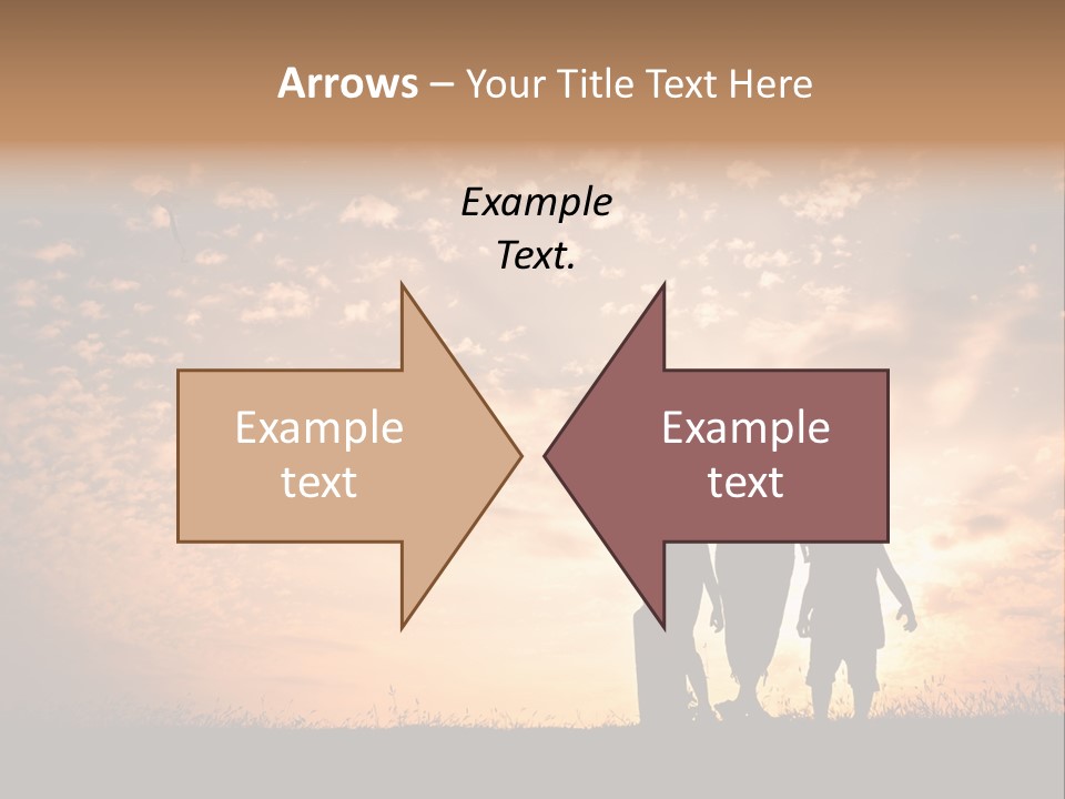 Play Three Horizontal PowerPoint Template