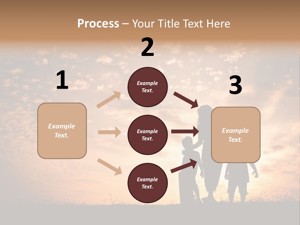 Play Three Horizontal PowerPoint Template