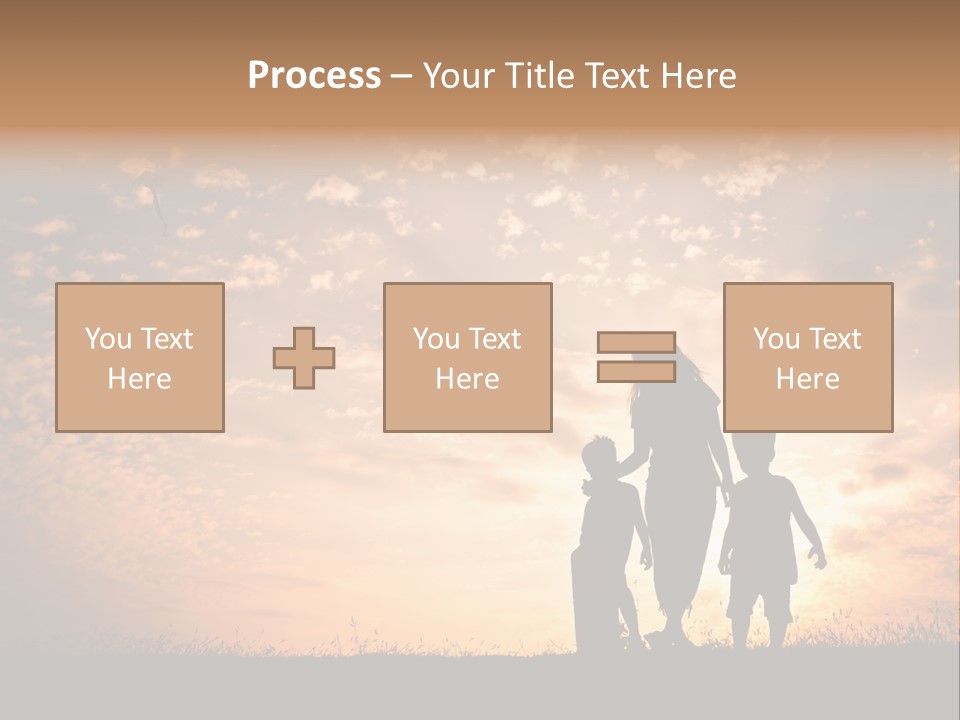 Play Three Horizontal PowerPoint Template