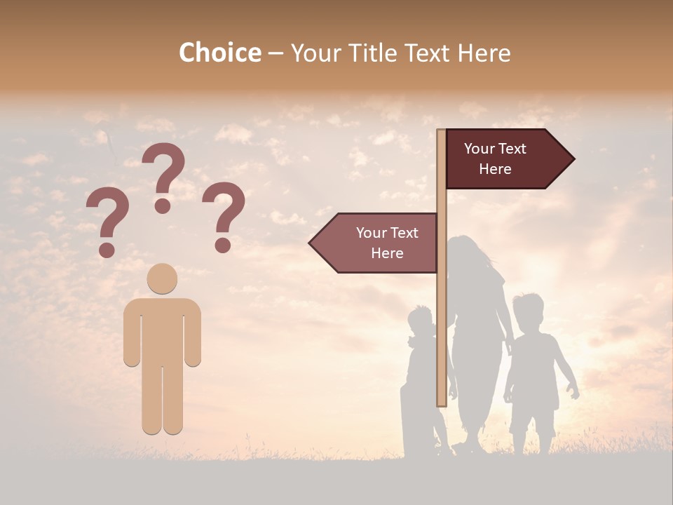 Play Three Horizontal PowerPoint Template