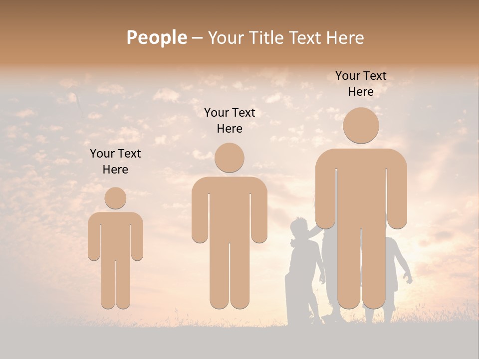 Play Three Horizontal PowerPoint Template