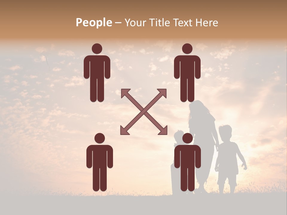 Play Three Horizontal PowerPoint Template