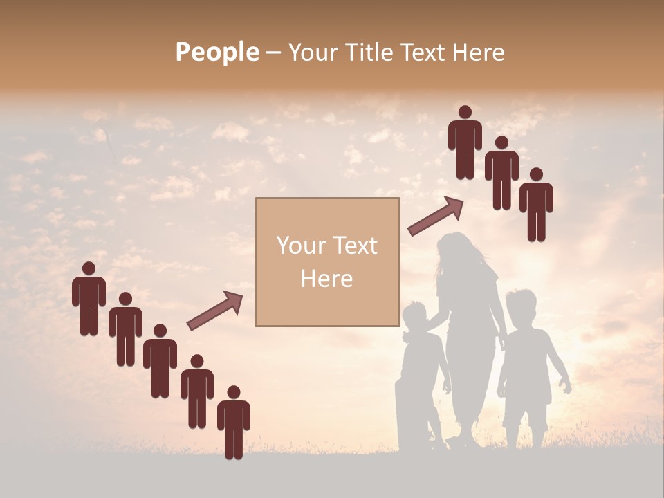 Play Three Horizontal PowerPoint Template