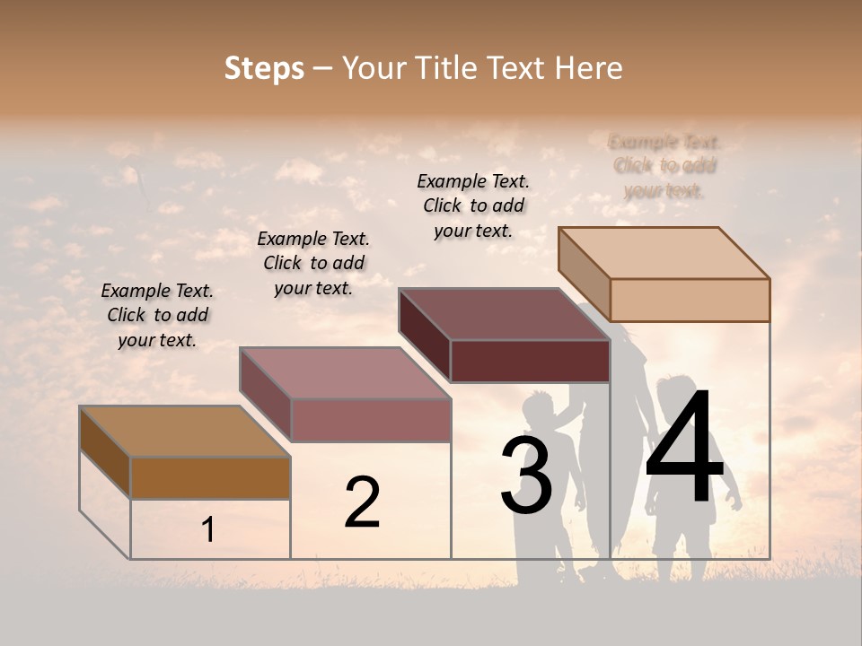 Play Three Horizontal PowerPoint Template