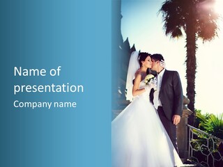 Bouquet Romance Outdoors PowerPoint Template