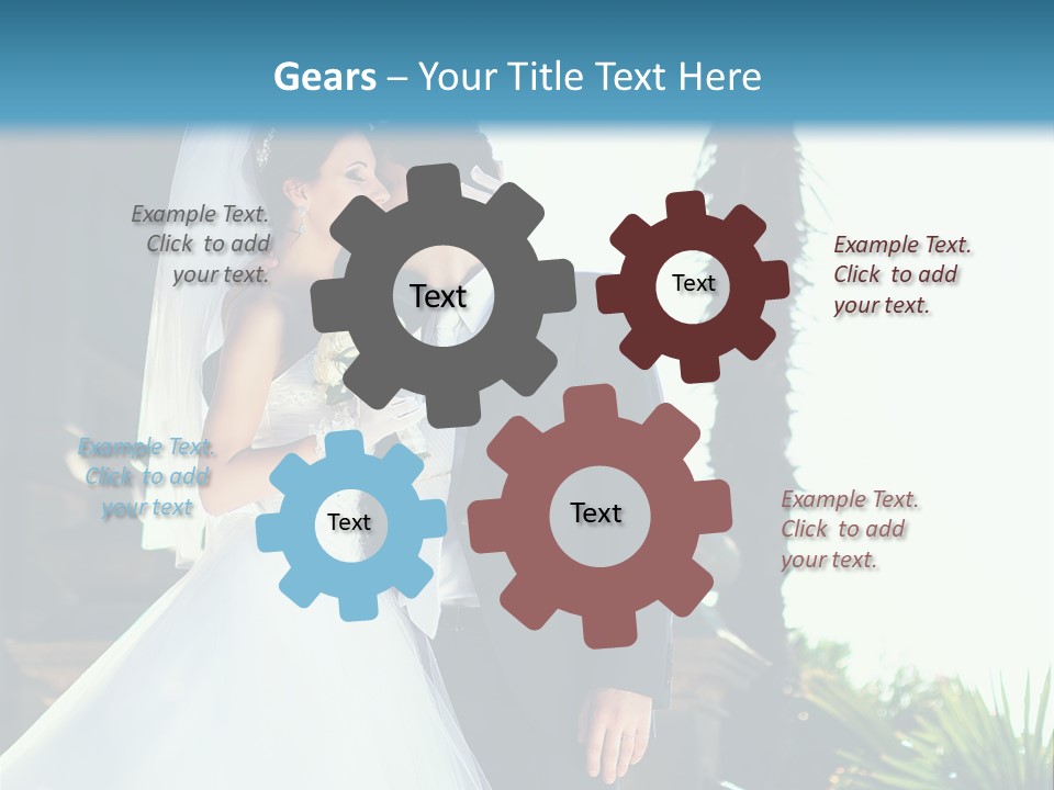 Bouquet Romance Outdoors PowerPoint Template