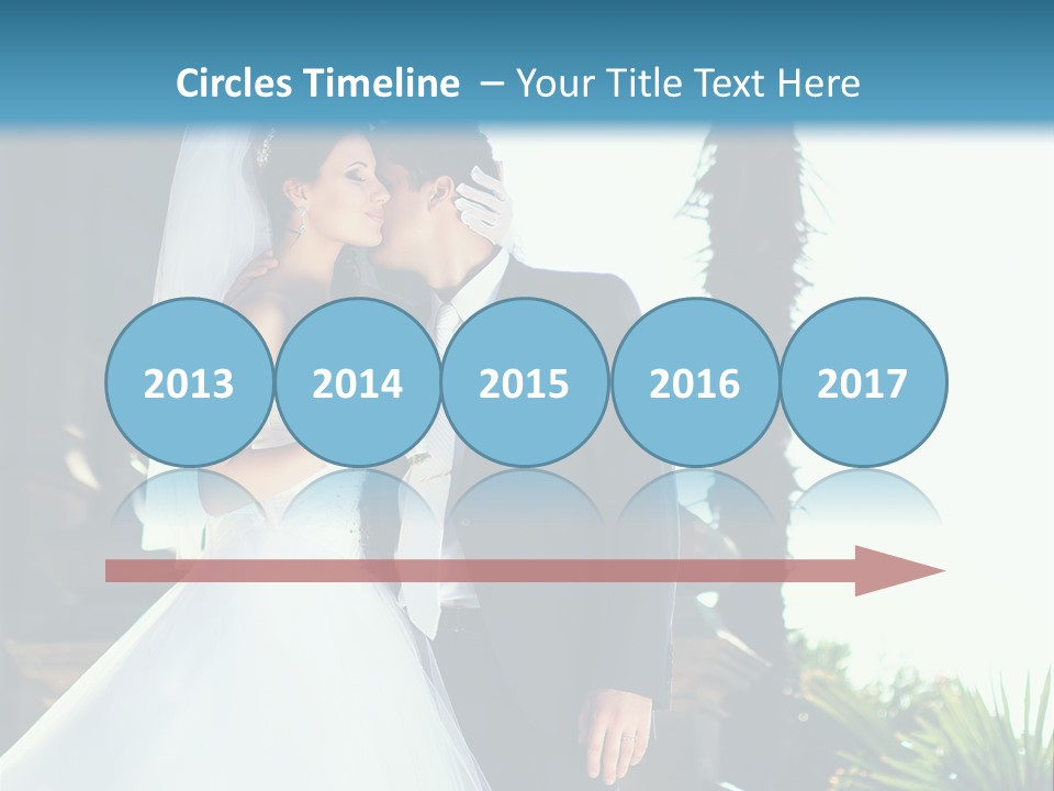 Bouquet Romance Outdoors PowerPoint Template