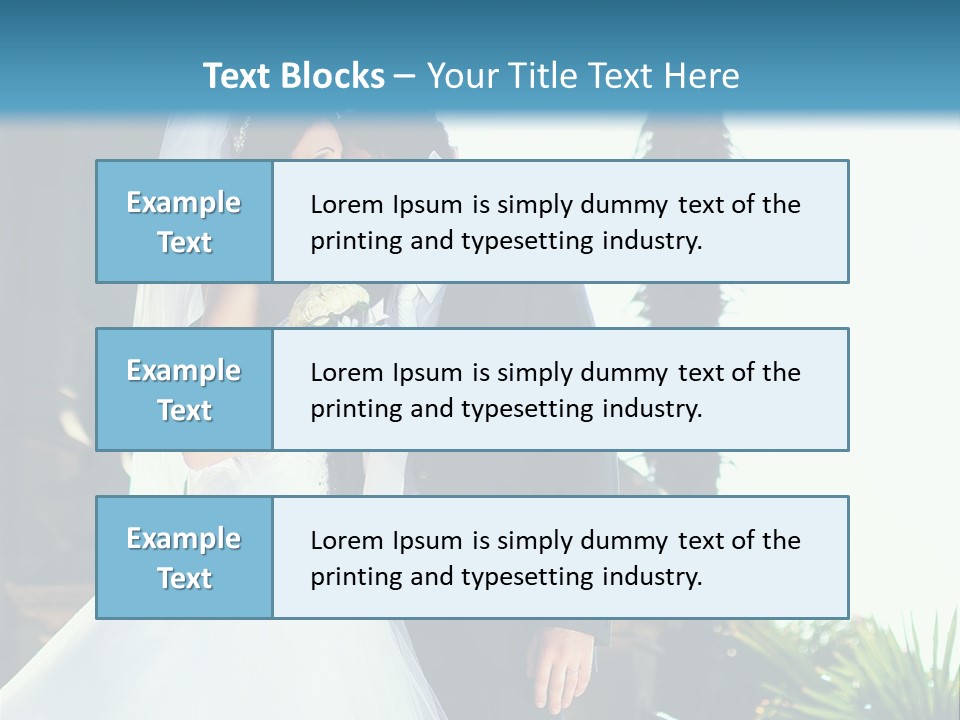 Bouquet Romance Outdoors PowerPoint Template