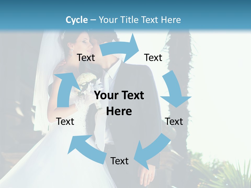 Bouquet Romance Outdoors PowerPoint Template