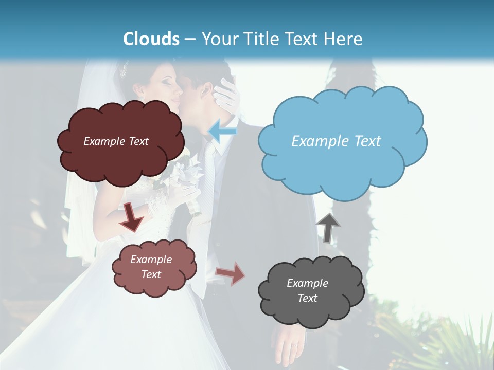 Bouquet Romance Outdoors PowerPoint Template