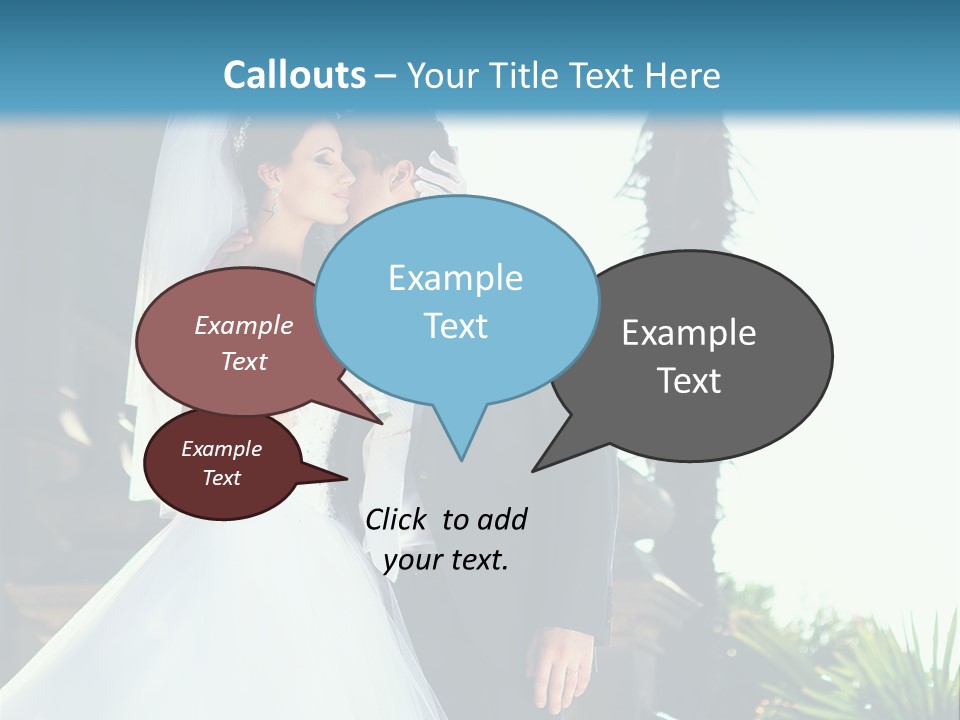 Bouquet Romance Outdoors PowerPoint Template