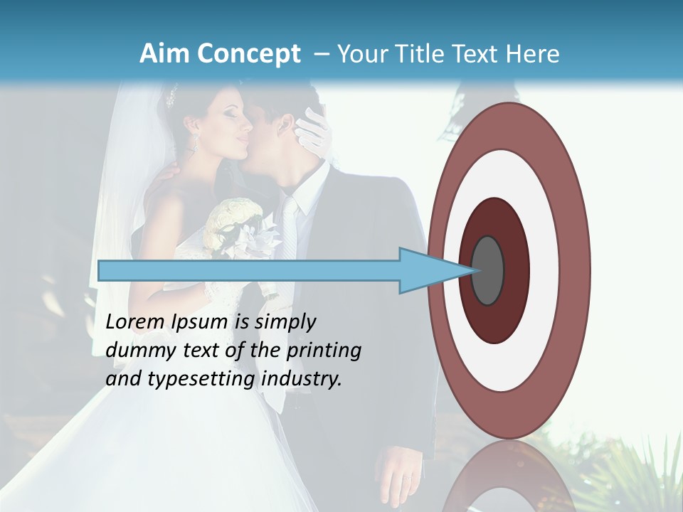 Bouquet Romance Outdoors PowerPoint Template