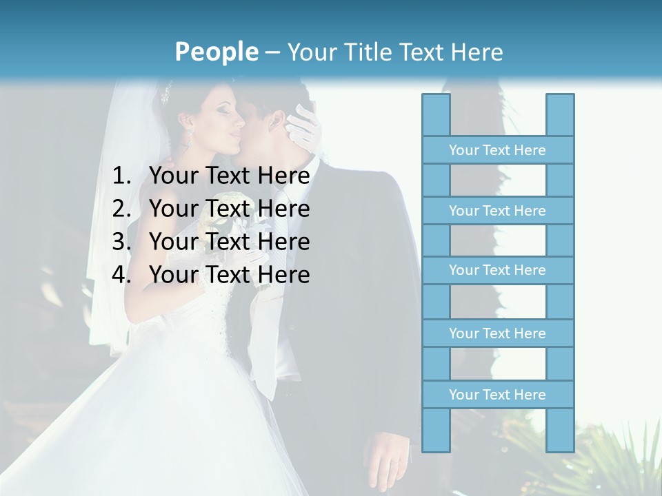 Bouquet Romance Outdoors PowerPoint Template