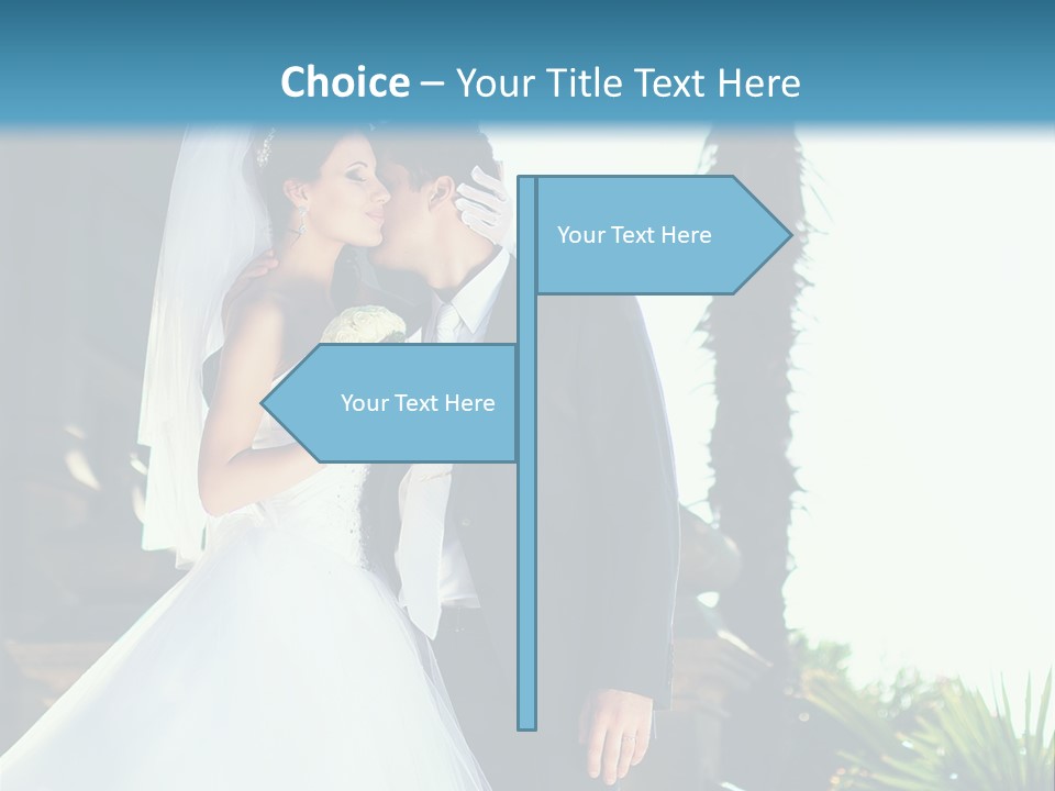 Bouquet Romance Outdoors PowerPoint Template
