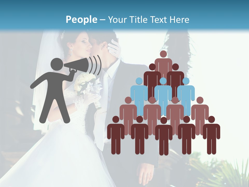 Bouquet Romance Outdoors PowerPoint Template