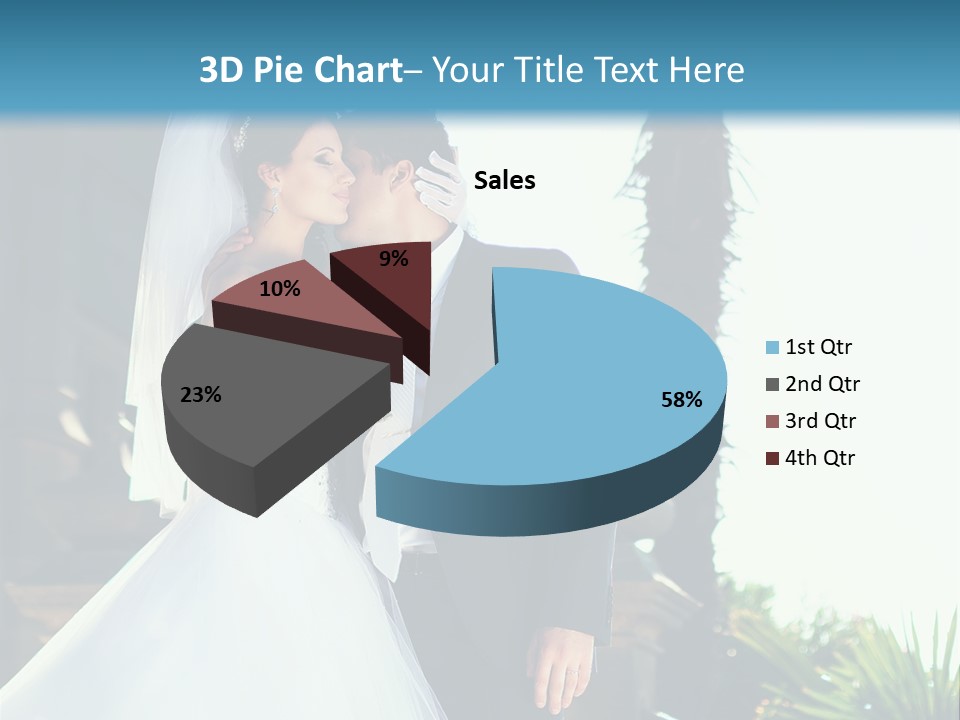 Bouquet Romance Outdoors PowerPoint Template