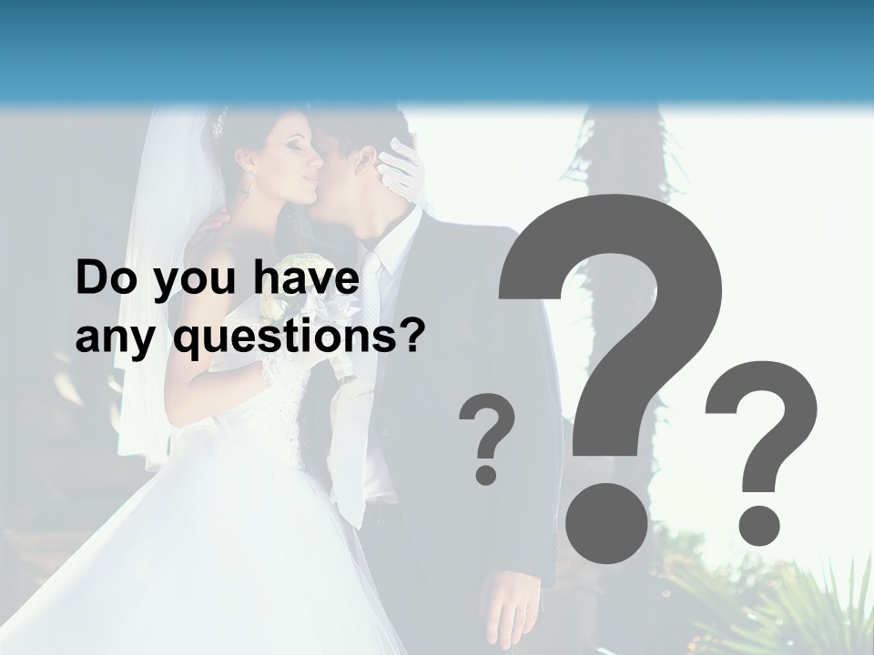 Bouquet Romance Outdoors PowerPoint Template