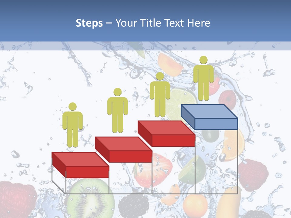 Splashing Citrus Water PowerPoint Template