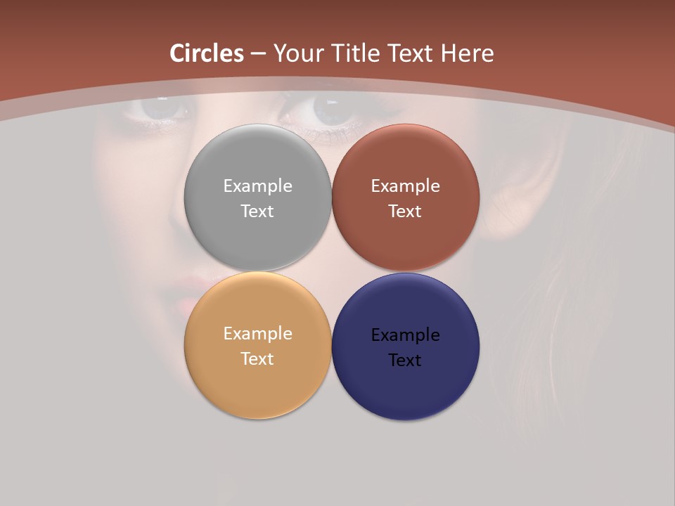 Glamorous Lovely Seductive PowerPoint Template