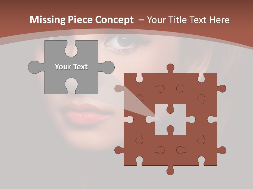 Glamorous Lovely Seductive PowerPoint Template